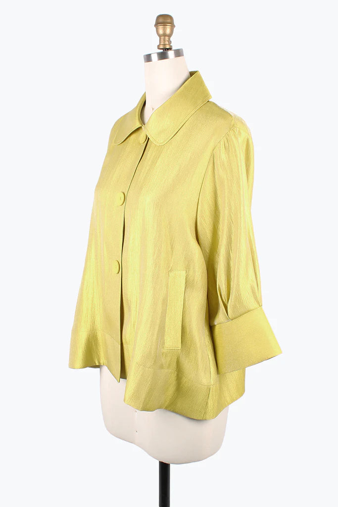 DAMEE WIDE BALL COLLAR JKT - 4741 - YLW