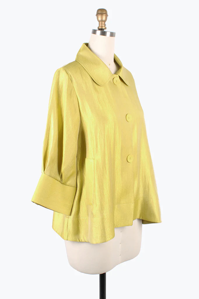 DAMEE WIDE BALL COLLAR JKT - 4741 - YLW