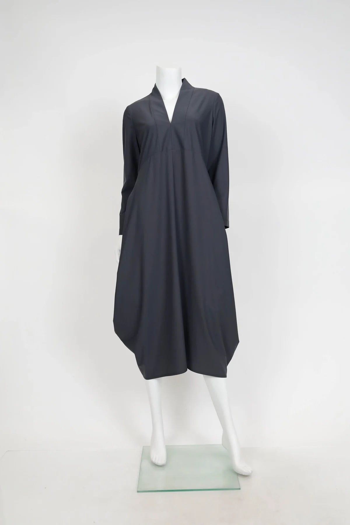 IC COLLECTION Dress - 4743D - CHARCOAL