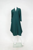 IC COLLECTION Dress - 4743D - HUNTER GREEN