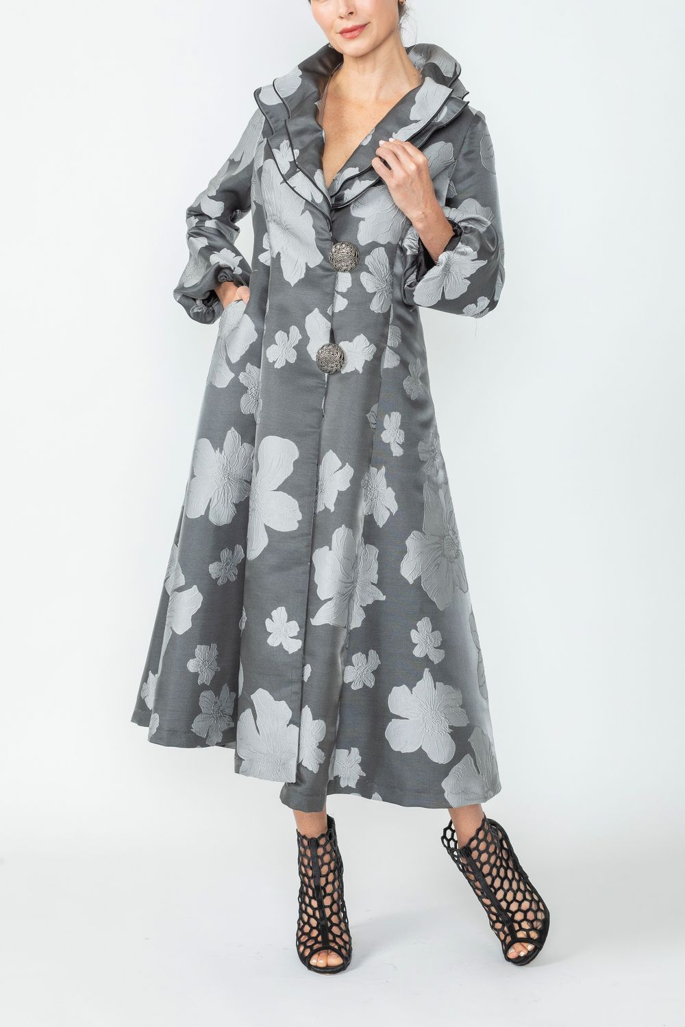 IC COLLECTION Jacket - 4764J - CHARCOAL