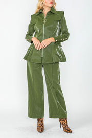 IC COLLECTION Jacket - 4765J - OLIVE