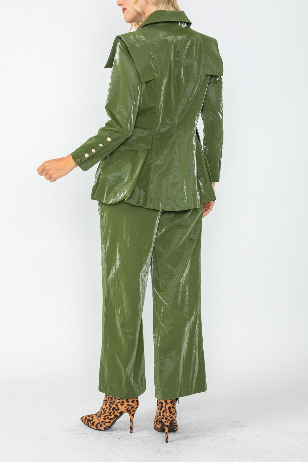 IC COLLECTION Jacket - 4765J - OLIVE