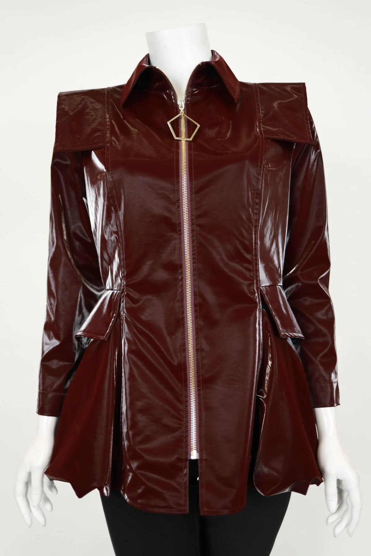 IC COLLECTION Jacket - 4765J - BURGANDY
