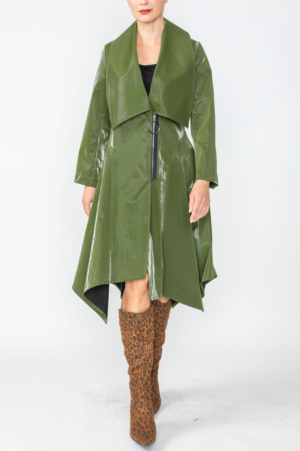 IC COLLECTION Jacket - 4766J - OLIVE