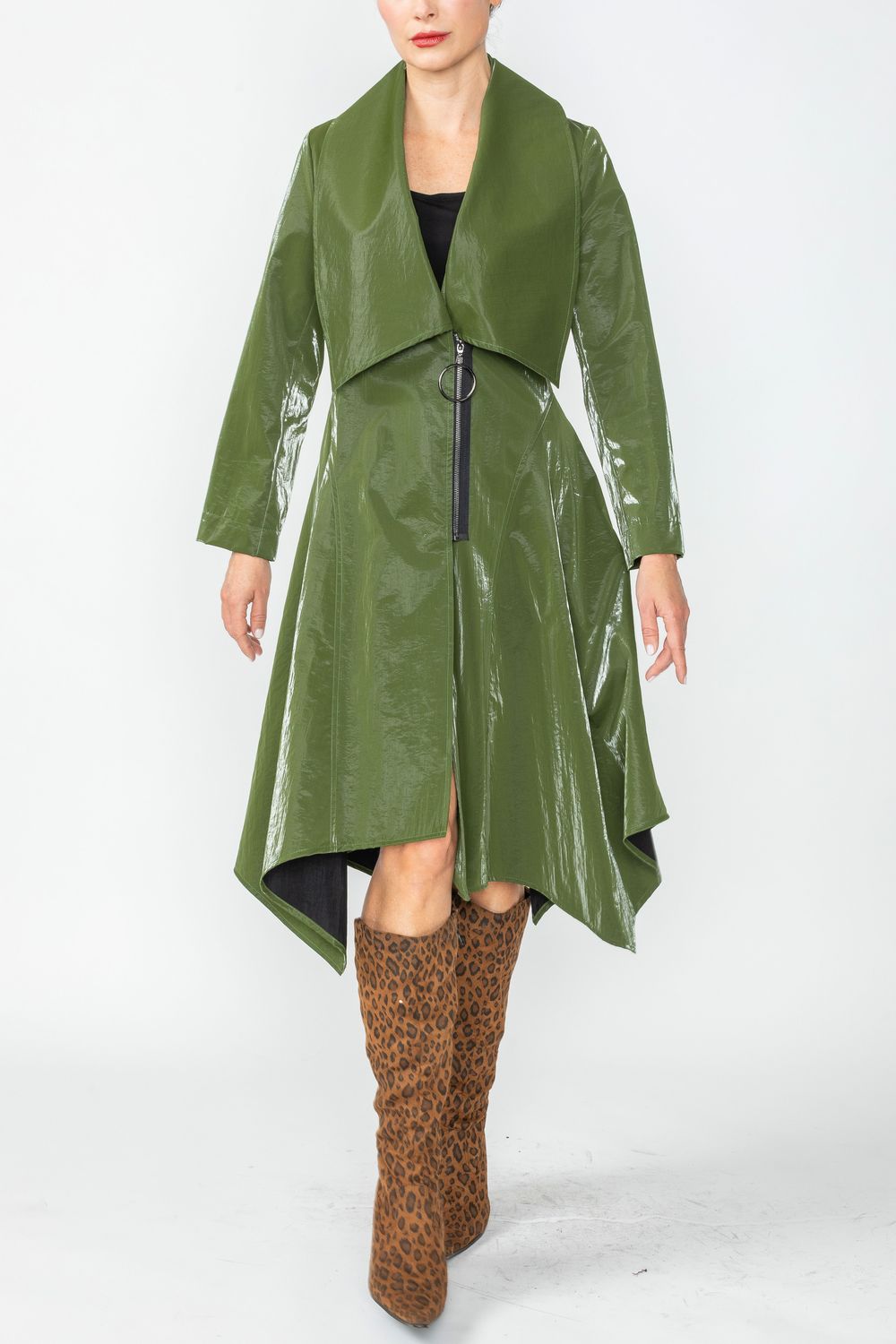 IC COLLECTION Jacket - 4766J - OLIVE