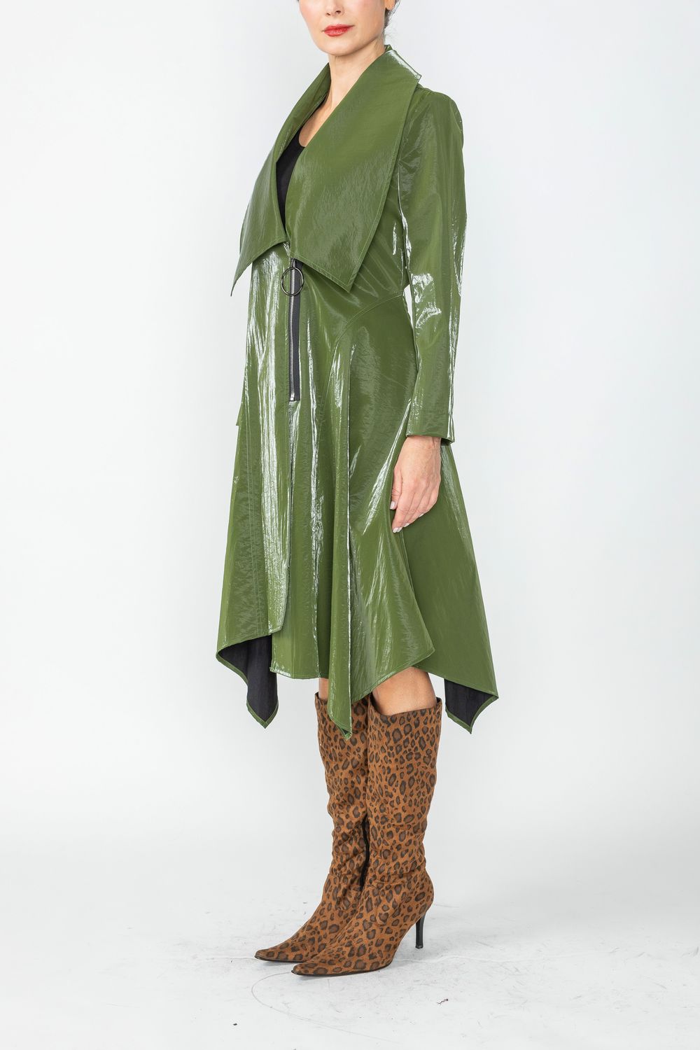 IC COLLECTION Jacket - 4766J - OLIVE