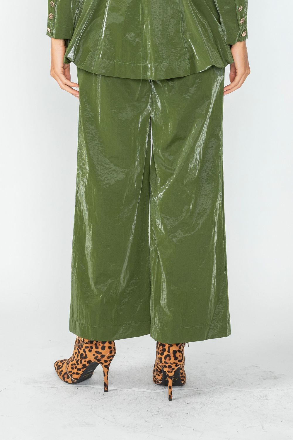IC COLLECTION Pants - 4767P - OLIVE