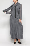 IC COLLECTION Jump Suit - 4770JS - CHARCOAL