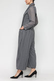IC COLLECTION Jump Suit - 4770JS - CHARCOAL
