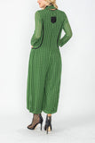 IC COLLECTION Jump Suit - 4770JS - HUNTER GREEN