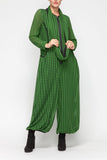 IC COLLECTION Jump Suit - 4770JS - HUNTER GREEN