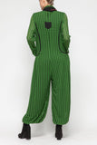 IC COLLECTION Jump Suit - 4770JS - HUNTER GREEN