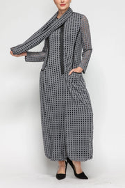 IC COLLECTION Jump Suit - 4770JS - CHARCOAL