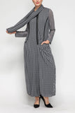 IC COLLECTION Jump Suit - 4770JS - CHARCOAL