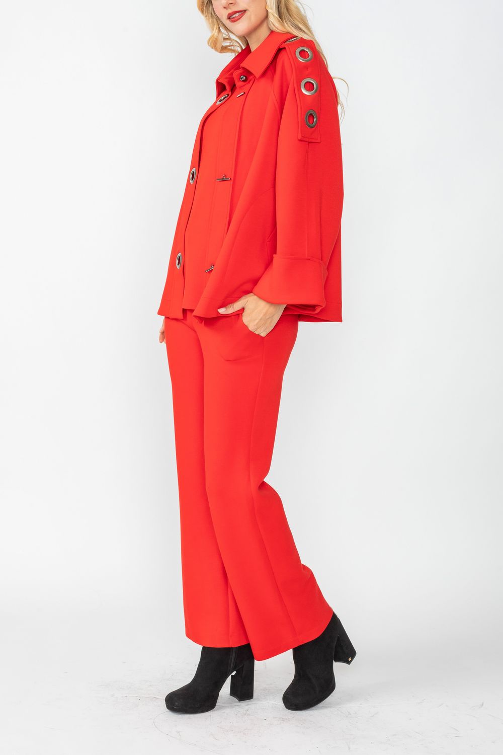 IC COLLECTION Jacket - 4783J - RED