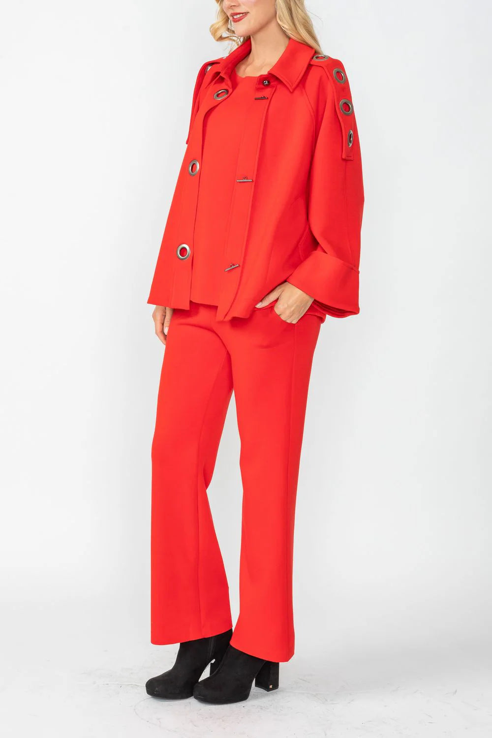 IC COLLECTION Jacket - 4783J - RED