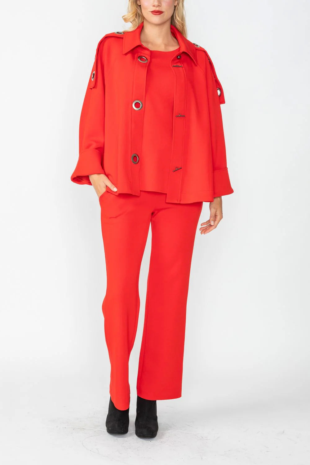 IC COLLECTION Jacket - 4783J - RED