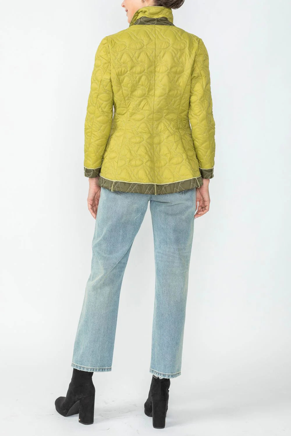 IC COLLECTION Jacket - 4790J - OLIVE & LIME