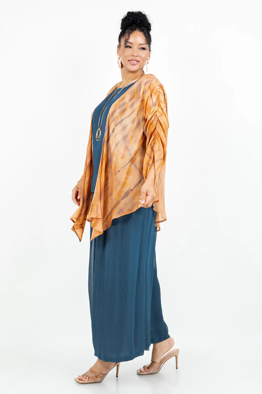 Sterling Style Short Butterfly Jacket - 4799SBW Tangerine