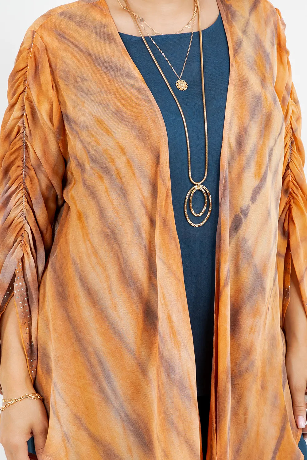 Sterling Style Short Butterfly Jacket - 4799SBW Tangerine