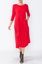 IC Collection Dress - 4810D - RED