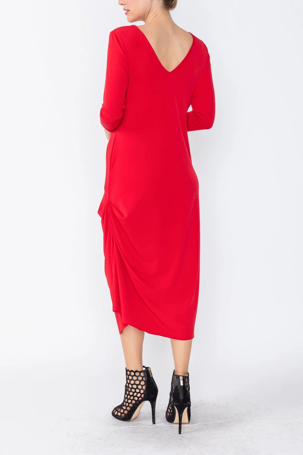 IC Collection Dress - 4810D - RED