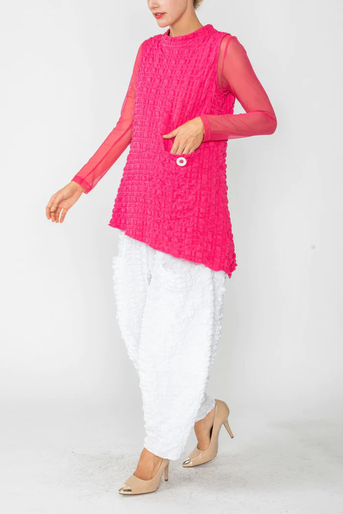 IC COLLECTION Top- 4811T- FUCHSIA