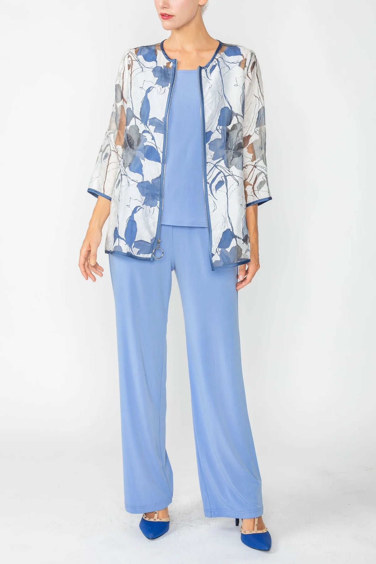 IC COLLECTION Jacket- 4841J- BLUE