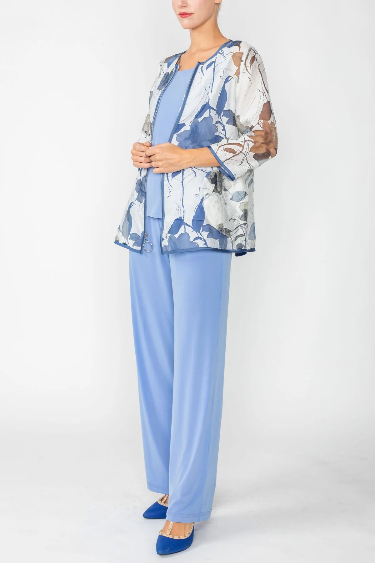 IC COLLECTION Jacket- 4841J- BLUE