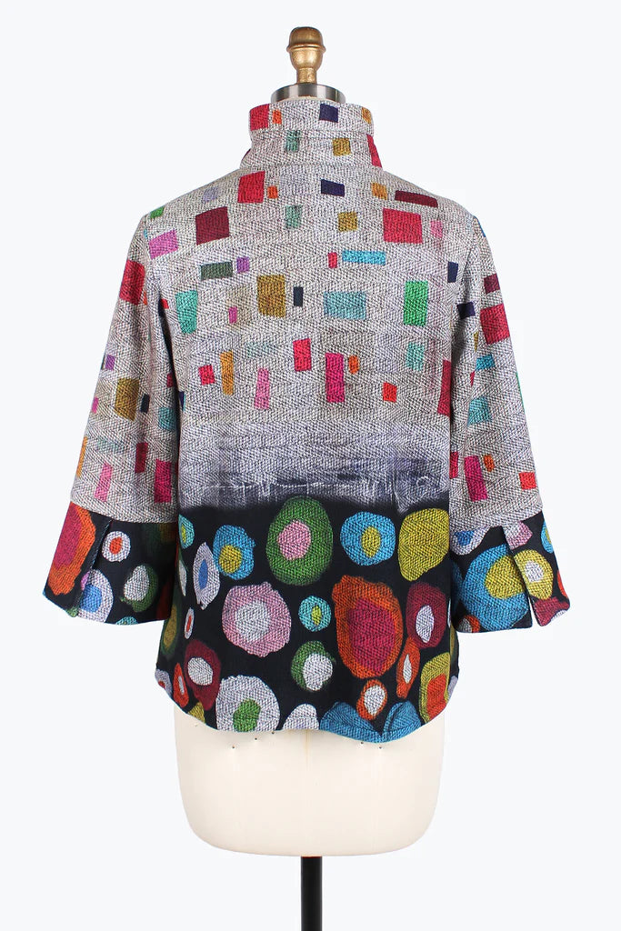 DAMEE Dots & Block Short JKT-4861-MULTI