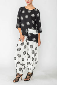 IC COLLECTION Top- 4862T- BLACK