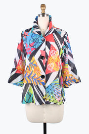 DAMEE TROPICAL DIAMOND SHORT JKT- 4864 - MLT