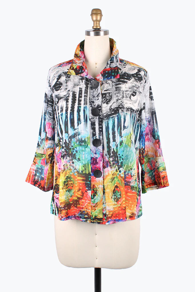 DAMEE COLLAGE ART JKT -4876-MLT