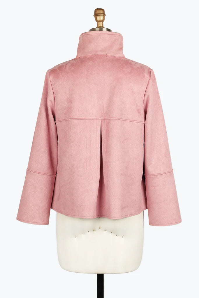 DAMEE MICRO-SUEDE CLASSIC JKT - 4896 - PNK