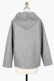 DAMEE HOODED WOOL BLEND JKT - 4900 - GRY