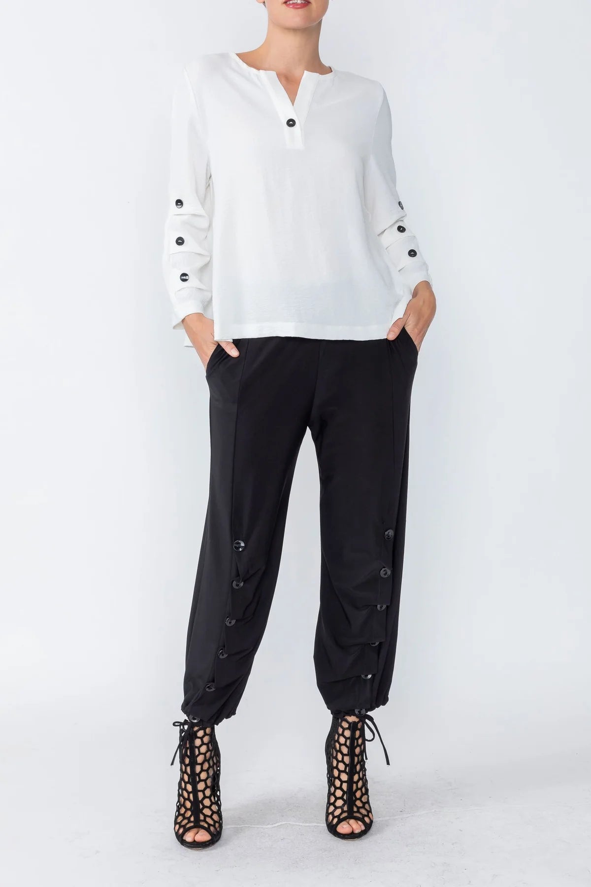 IC Collection Tunic- 4900T- WHITE