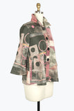 DAMEE OIL PAINTING MICRO-SUEDE JKT - 4909 - PNK