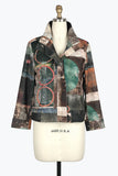 DAMEE OIL PAINTING BIKER JKT - 4914 - MLT