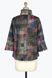 DAMEE CRAYON ETCHING ART SHORT JKT - 4917 - MLT