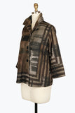 DAMEE FRAMED ART SHORT JKT - 4920 - BRN