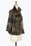 DAMEE FRAMED ART SHORT JKT - 4920 - BRN