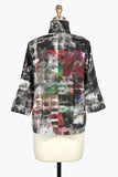 DAMEE MIXED-PRINT SHORT JKT - 4922 - MLT