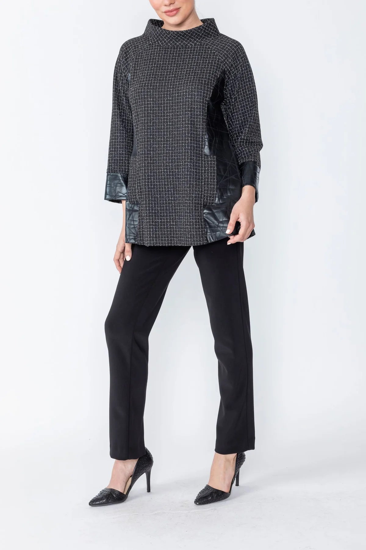 IC Collection Tunic- 4934T- Black