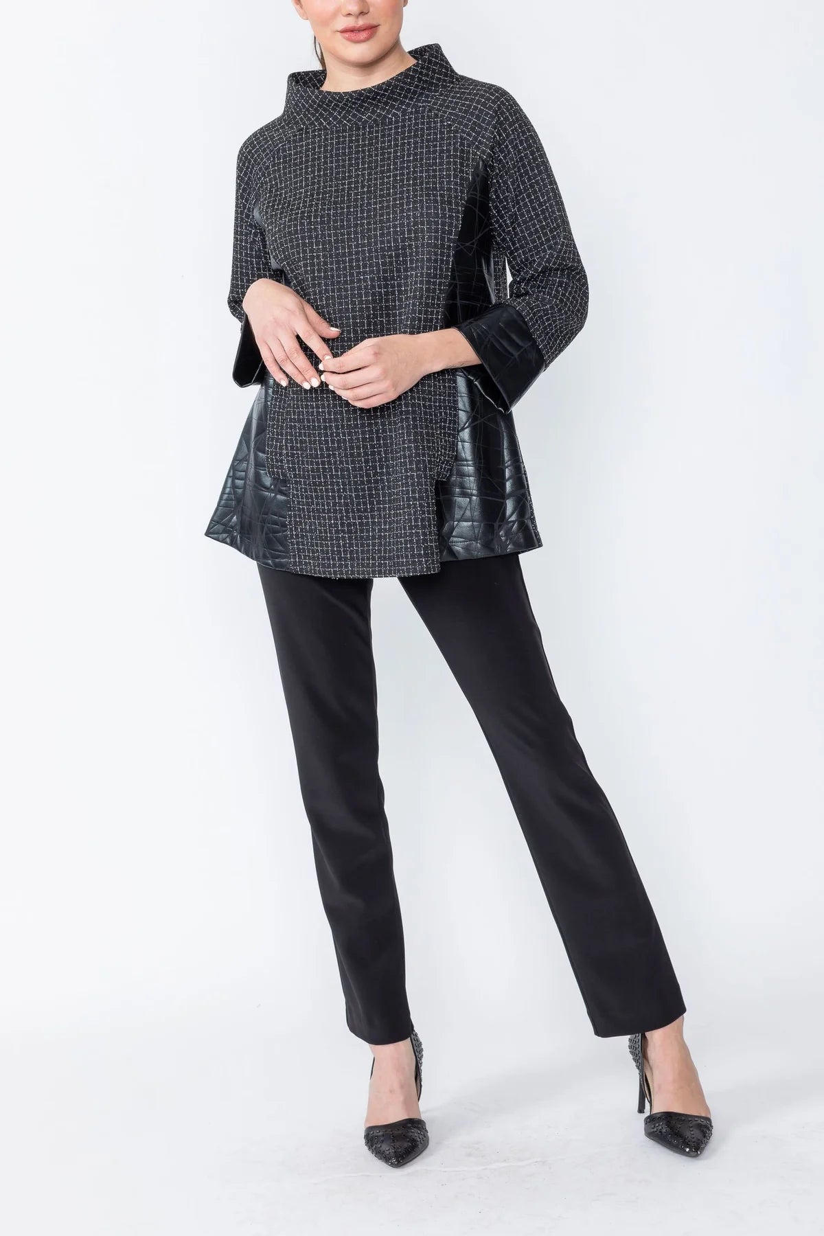 IC Collection Tunic- 4934T- Black