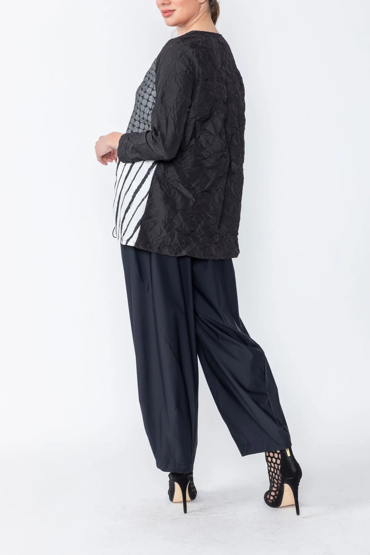 IC Collection Tunic- 4935T- BLACK