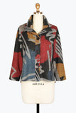 DAMEE SEAMLESS SCRIBBLE SHORT JKT - 4936 - MLT