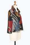 DAMEE SEAMLESS SCRIBBLE SHORT JKT - 4936 - MLT