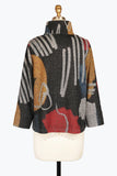 DAMEE SEAMLESS SCRIBBLE SHORT JKT - 4936 - MLT