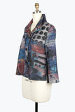 DAMEE ABSTRACT ART SHORT JKT - 4937 - PRP